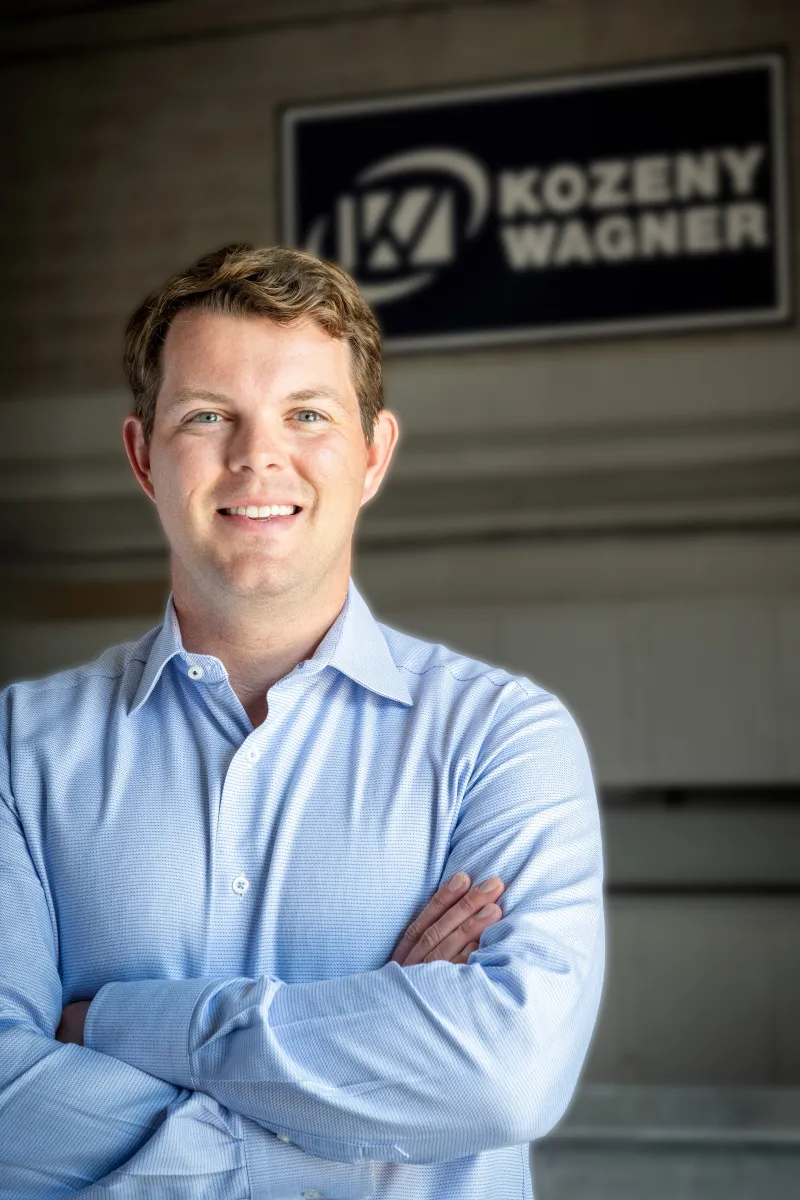 Chris Kozeny, VP/CFO of Kozeny-Wagner Construction